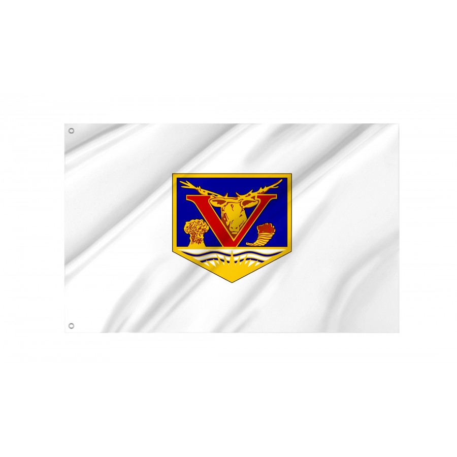 Flag of Vernon, British Columbia, Patriotic Flags, Unique Design Print, Flags for Indoor & Outdoor Use, CA--50