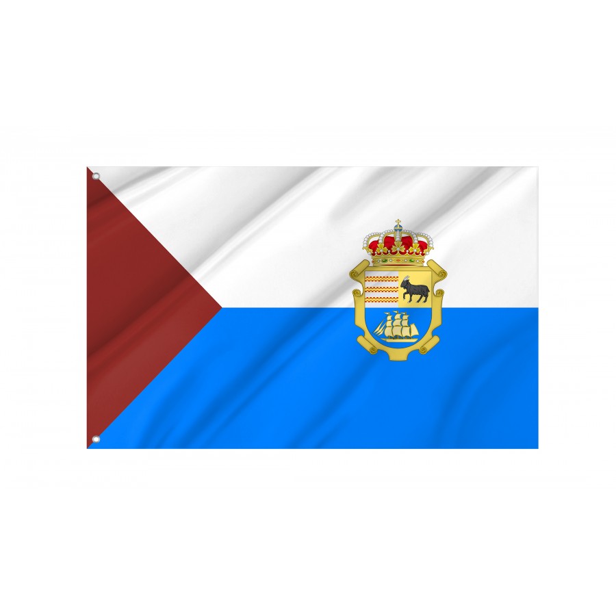 Flag Of Puerto Del Rosario, Canary Islands, Spain, Patriotic Flags, Unique Design Print, Flags For Indoor & Outdoor Use - High Quality Canary Islands for Indoor and Outdoor Use