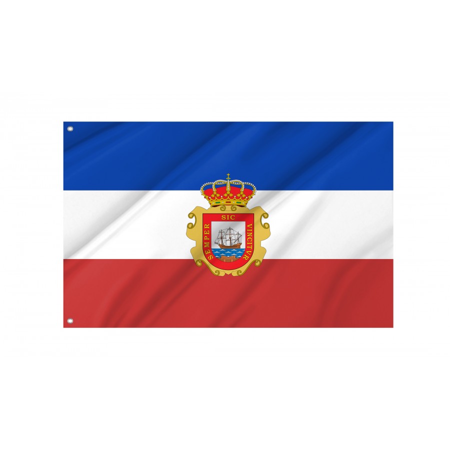Flag Of Astillero, Cantabria, Patriotic Flags, Unique Design Print, Flags For Indoor & Outdoor Use - High Quality Cantabria for Indoor and Outdoor Use