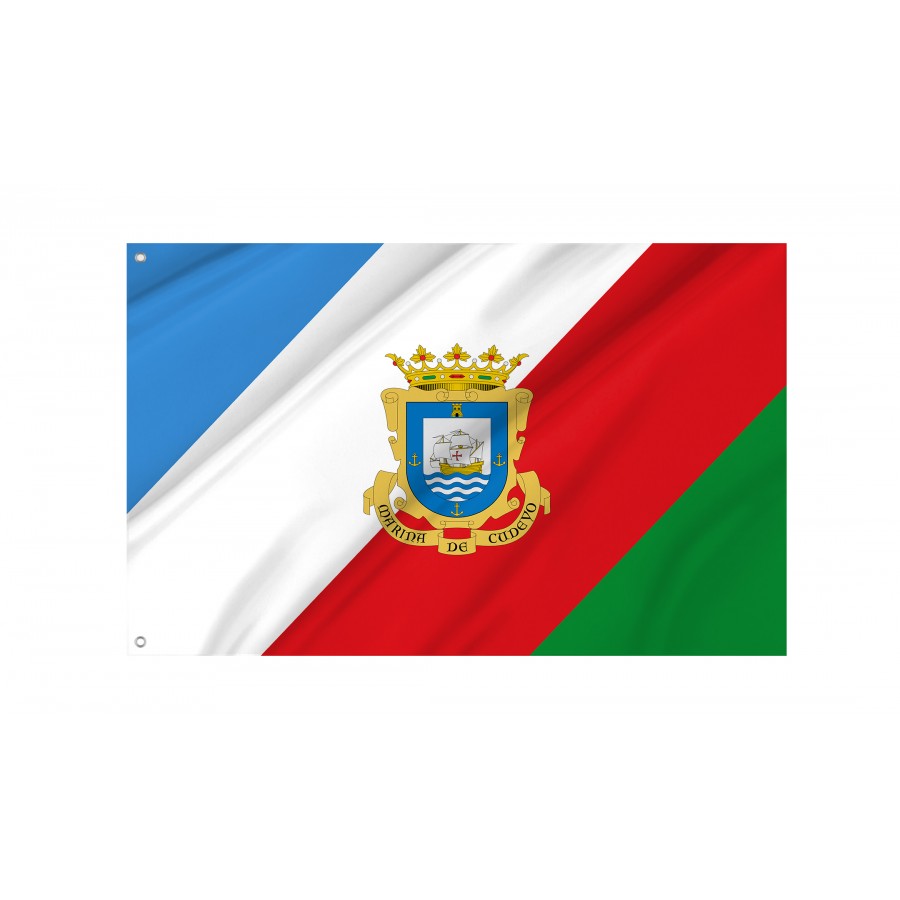 Flag Of Marina De Cudeyo, Cantabria, Spain, Patriotic Flags, Unique Design Print, Flags For Indoor & Outdoor Use - High Quality Cantabria for Indoor and Outdoor Use