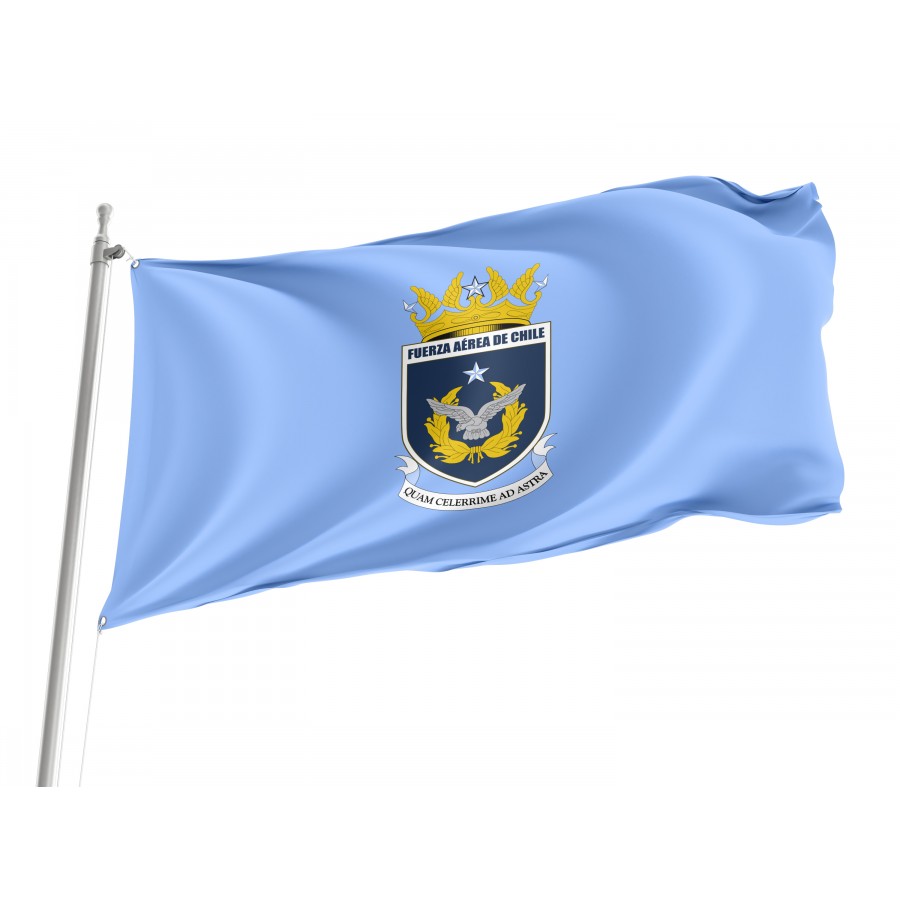 Flag of Air Force of Chile, Patriotic Flags, Unique Design Print, Flags for Indoor & Outdoor Use