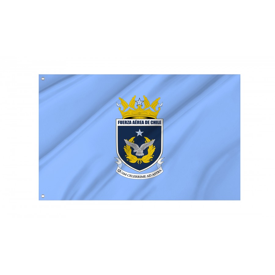 Flag of Air Force of Chile, Patriotic Flags, Unique Design Print, Flags for Indoor & Outdoor Use