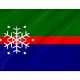Flag of Aysén, Chile Proposal, Patriotic Flags, Unique Design Print, Flags for Indoor & Outdoor Use - Imagine 2