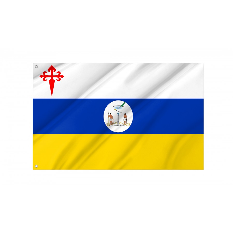 Flag of Chile between 1812 and 1814, Patriotic Flags, Unique Design Print, Flags for Indoor & Outdoor Use