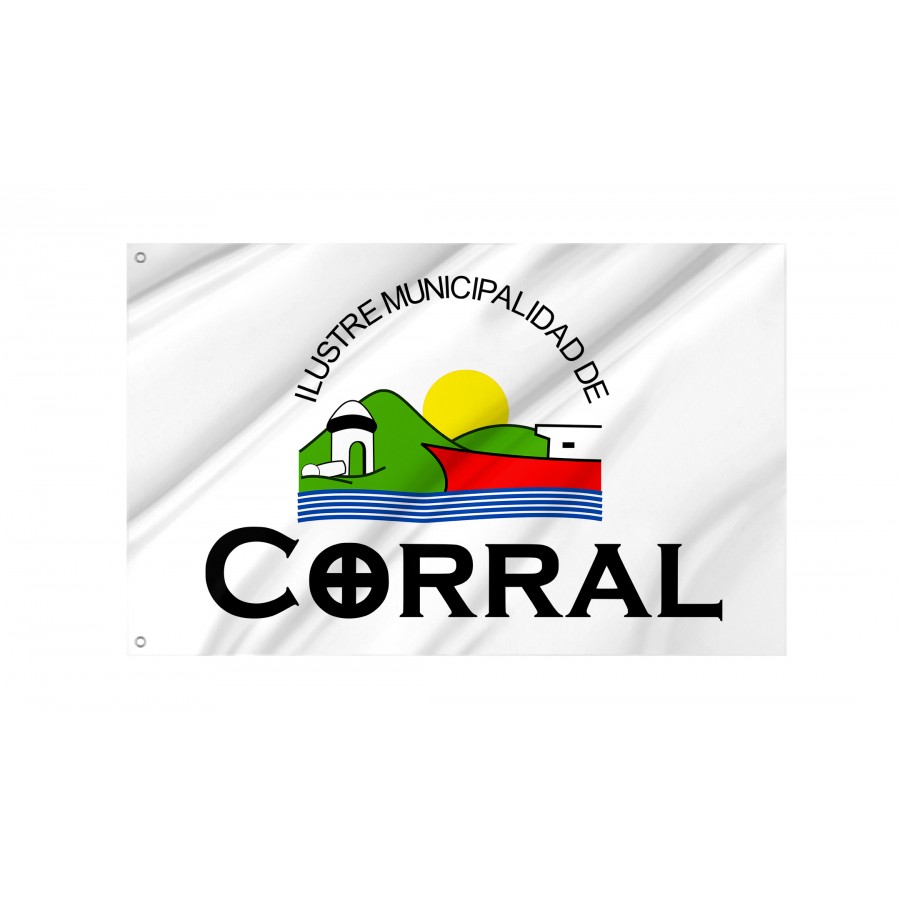 Flag of Corral, Patriotic Flags, Unique Design Print, Flags for Indoor & Outdoor Use