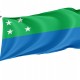 Flag of Los Lagos Region, Chile since 2013, Patriotic Flags, Unique Design Print, Flags for Indoor & Outdoor Use - Imagine 1