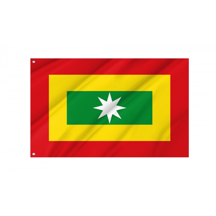 New Granada 1811-1814 Flag, Unique Design Print