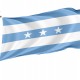 Flag of Guayaquil City, Ecuador, Patriotic Flags, Unique Design Print, Flags for Indoor & Outdoor Use - Imagine 1