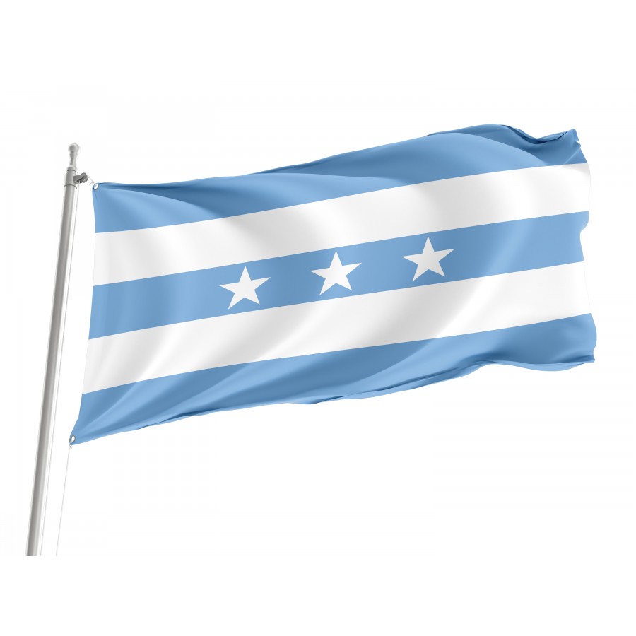 Flag of Guayaquil City, Ecuador, Patriotic Flags, Unique Design Print, Flags for Indoor & Outdoor Use