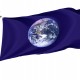 Earth Flag for Indoor & Outdoor Use - Imagine 1
