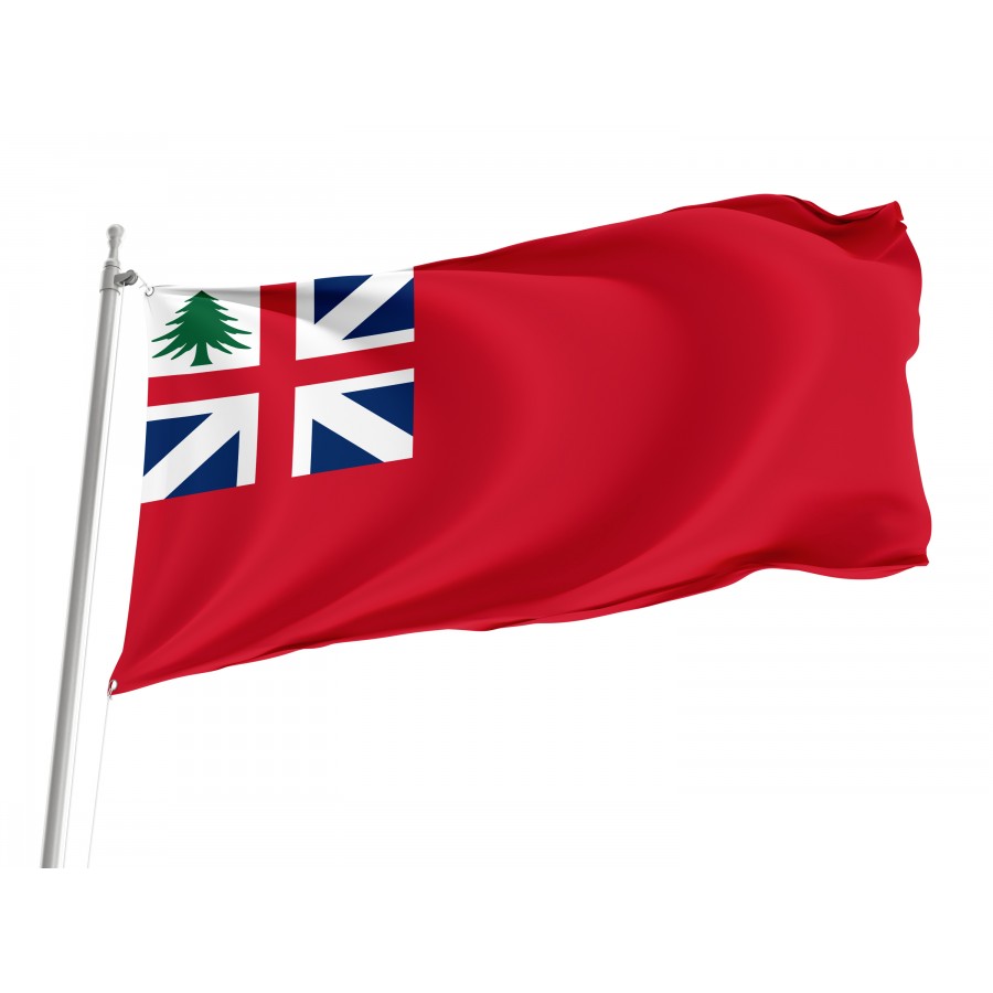 Flag Ensign of New England, Patriotic Flags, Unique Design Print, Flags for Indoor & Outdoor Use