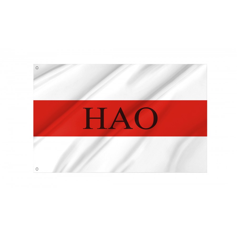 Flag of Hao, Unique Design Print, Flags for Indoor & Outdoor Use