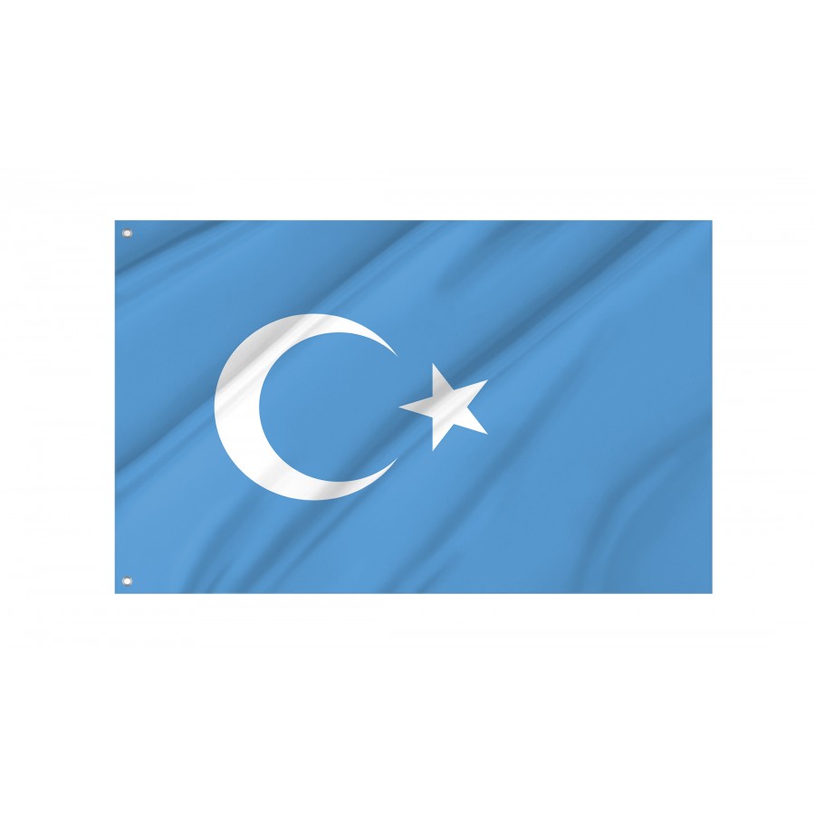 Flag of Kokbayraq, Patriotic Flags, Unique Design Print, Flags for Indoor & Outdoor Use