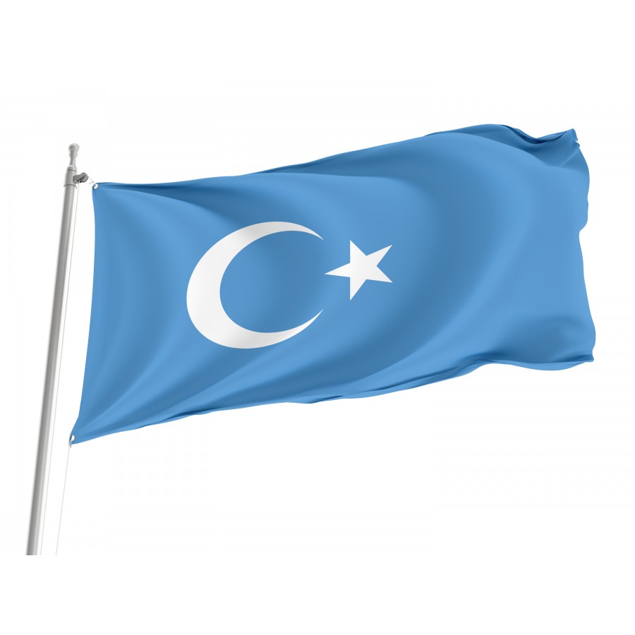 Flag of Kokbayraq, Patriotic Flags, Unique Design Print, Flags for Indoor & Outdoor Use