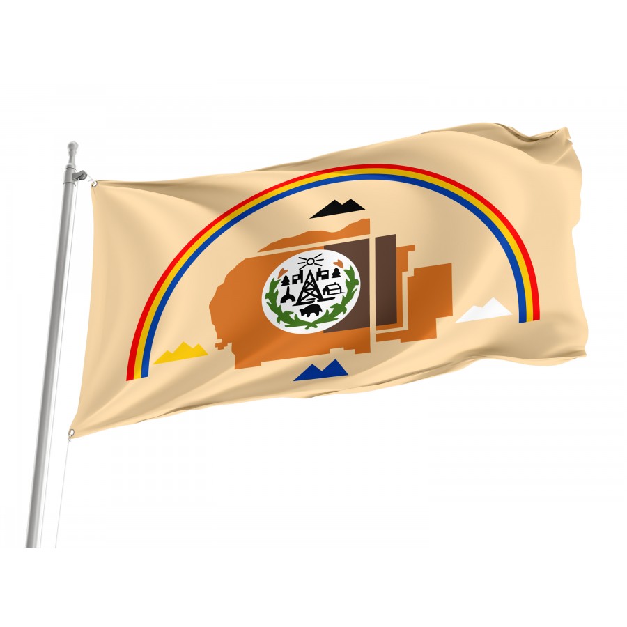 Flag of Navajo Nation, Patriotic Flags, Unique Design Print, Flags for Indoor & Outdoor Use
