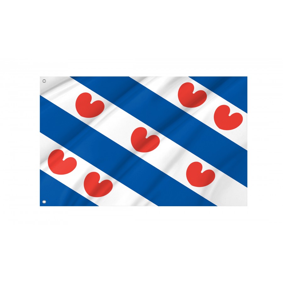 Flag of Frisian, Patriotic Flags, Unique Design Print, Flags for Indoor & Outdoor Use
