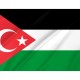 Gaza-Turkey solidarity Flag, Unique Design Print - Imagine 2