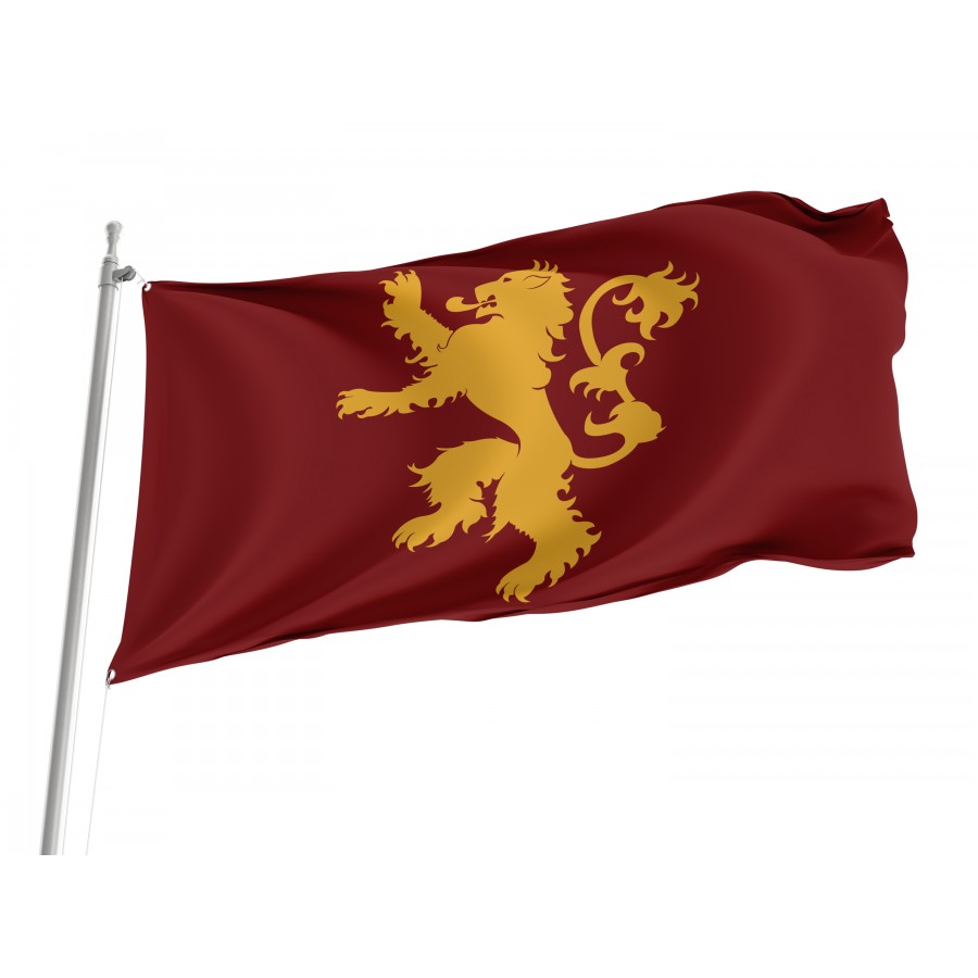 Flag of House Lannister, Game of Thrones, Unique Design Print, Flags for Indoor & Outdoor Use