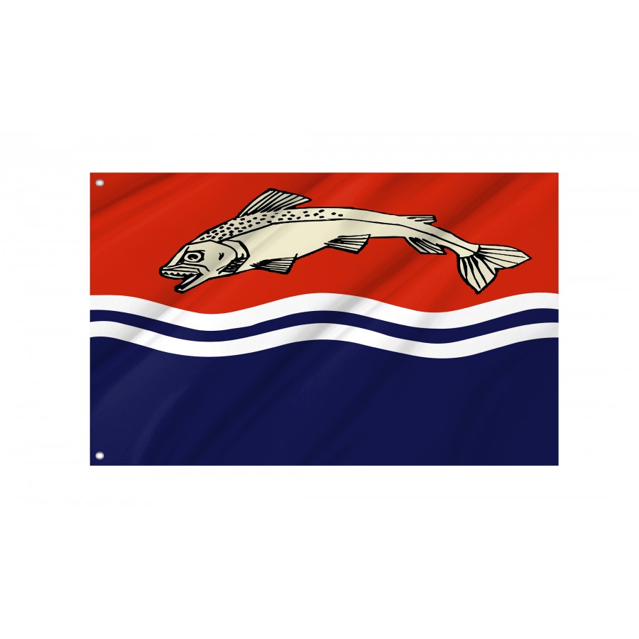 Flag of House Tully, Game of Thrones, Unique Design Print, Flags for Indoor & Outdoor Use, GAME--TRONS-8