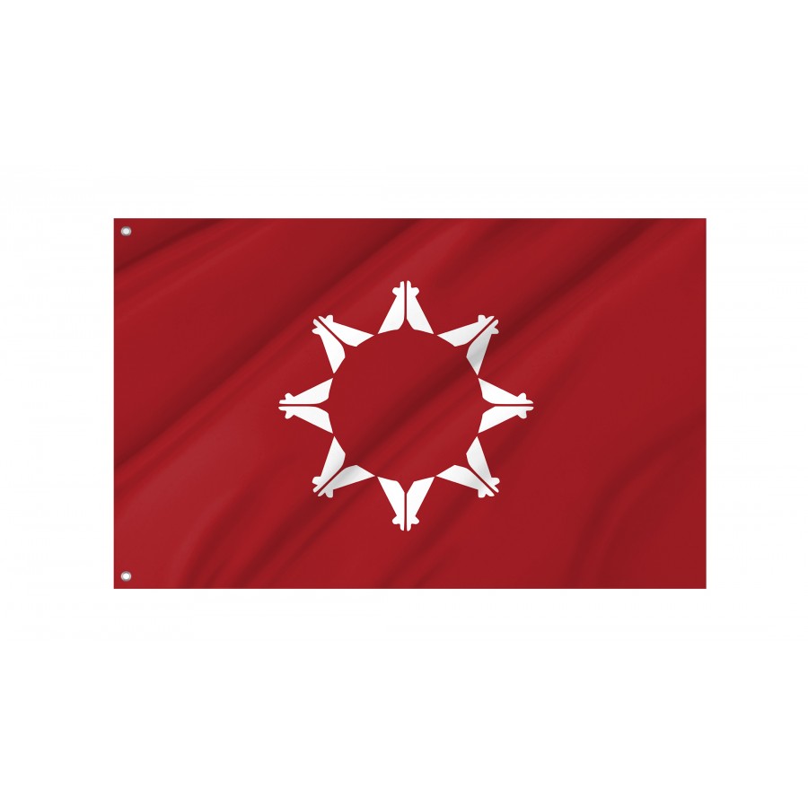 Flag of Oglala Sioux Tribe, Patriotic Flags, Unique Design Print, Flags for Indoor & Outdoor Use