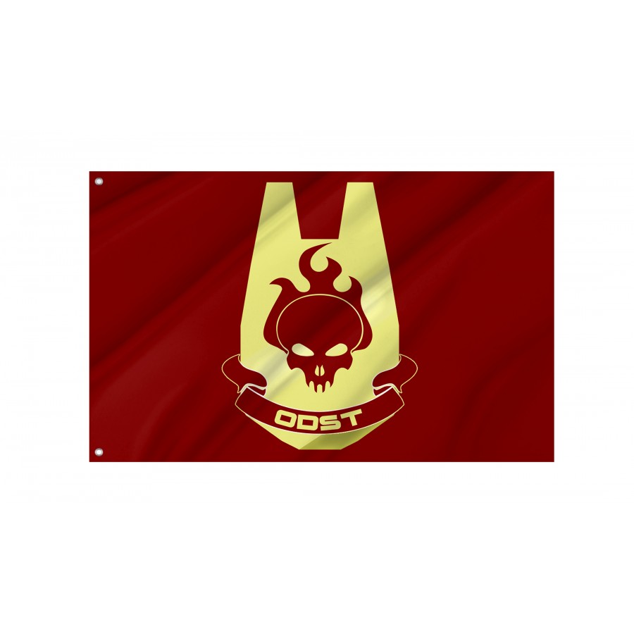Flag of Orbital Drop Shock Troopers, Unique Design Print, Flags for Indoor & Outdoor Use, ODST--1