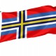 Flag of Scandinavia, Patriotic Flags, Unique Design Print, Flags for Indoor & Outdoor Use - Imagine 1
