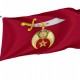Shriner Flag, Unique Design Print, Patriotic Flags - Imagine 1