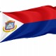 Flag of Sint Maarten, Patriotic Flags, Unique Design Print, Flags for Indoor & Outdoor Use - Imagine 1