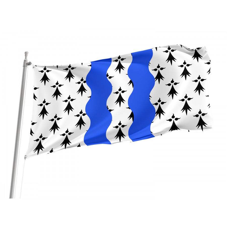 Flag Of Ille-Et-Vilaine, Patriotic Flags, Unique Design Print, Flags For Indoor & Outdoor Use - High Quality France for Indoor and Outdoor Use