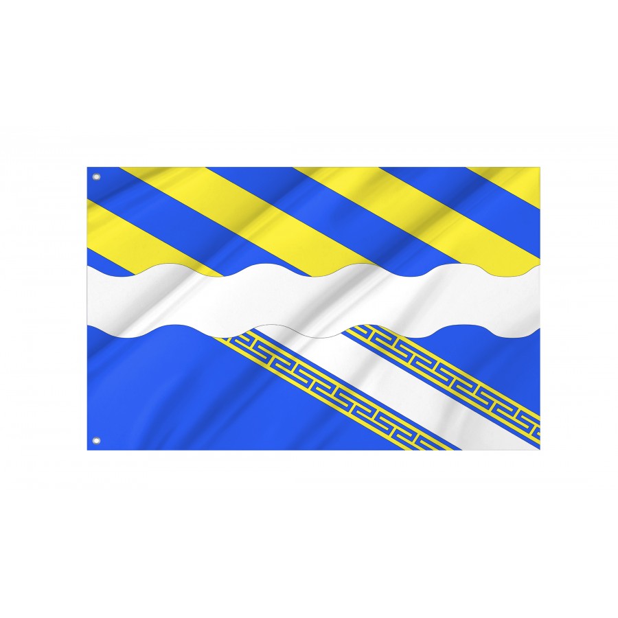 Flag Of Aisne, Patriotic Flags, Unique Design Print, Flags For Indoor & Outdoor Use - High Quality France for Indoor and Outdoor Use