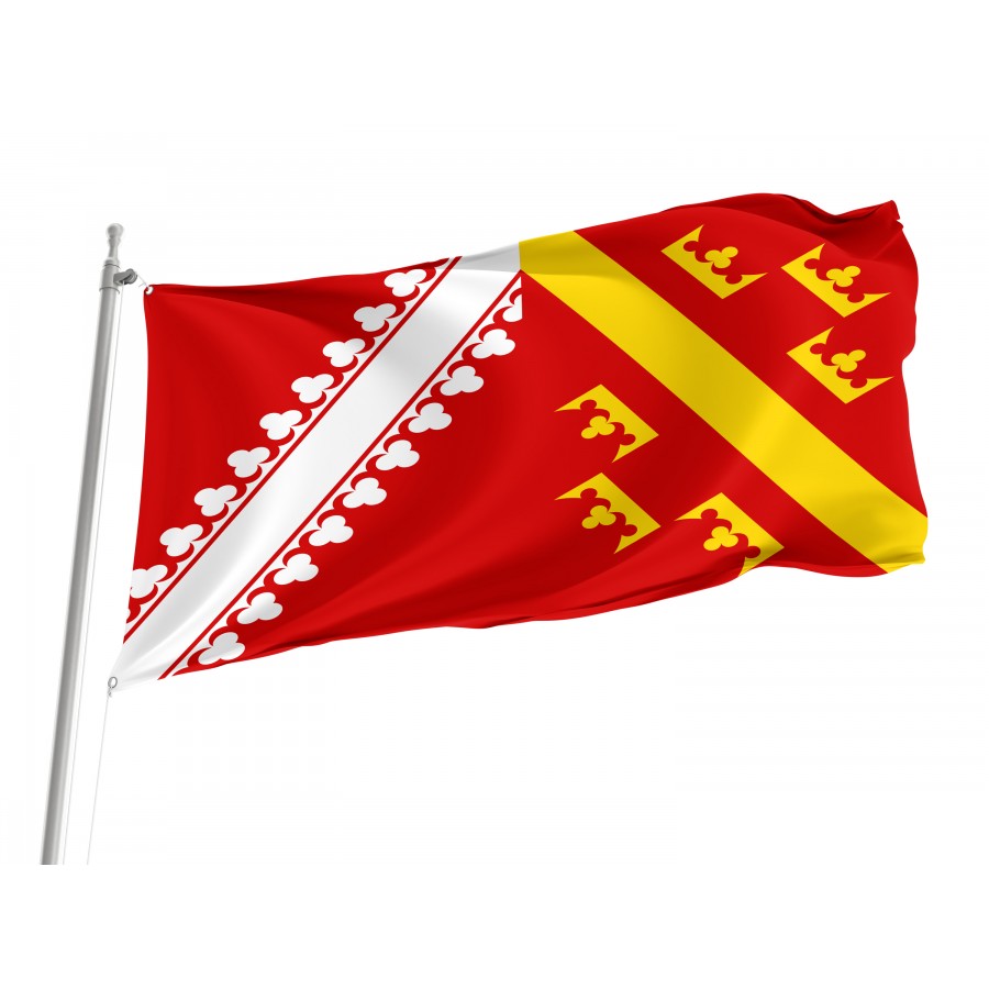 Flag Of Alsace Old, Patriotic Flags, Unique Design Print, Flags For Indoor & Outdoor Use - High Quality France for Indoor and Outdoor Use
