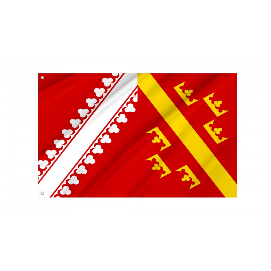 Flag Of Alsace Old, Patriotic Flags, Unique Design Print, Flags For Indoor & Outdoor Use - High Quality France for Indoor and Outdoor Use