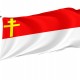 Flag of Alsace-Lorraine, Patriotic Flags, Unique Design Print, Flags for Indoor & Outdoor Use - Imagine 1
