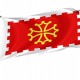 Flag of Aude, Patriotic Flags, Unique Design Print, Flags for Indoor & Outdoor Use - Imagine 1