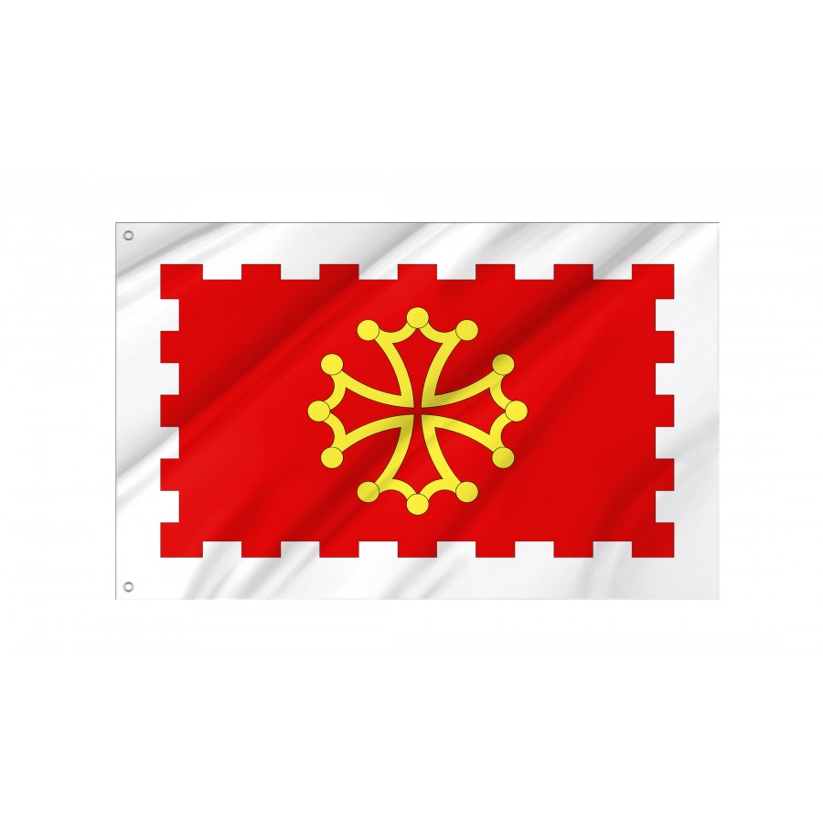 Flag Of Aude, Patriotic Flags, Unique Design Print, Flags For Indoor & Outdoor Use - High Quality France for Indoor and Outdoor Use