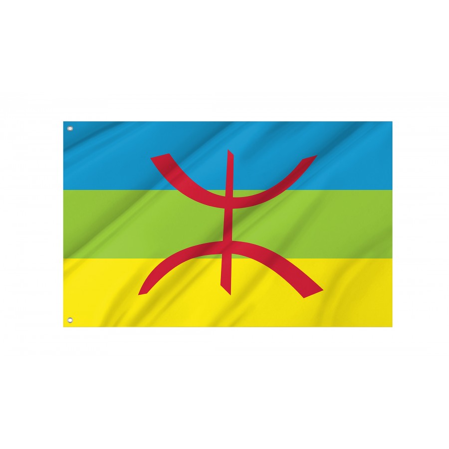 Flag Of Berber, Patriotic Flags, Unique Design Print, Flags For Indoor & Outdoor Use - High Quality France for Indoor and Outdoor Use