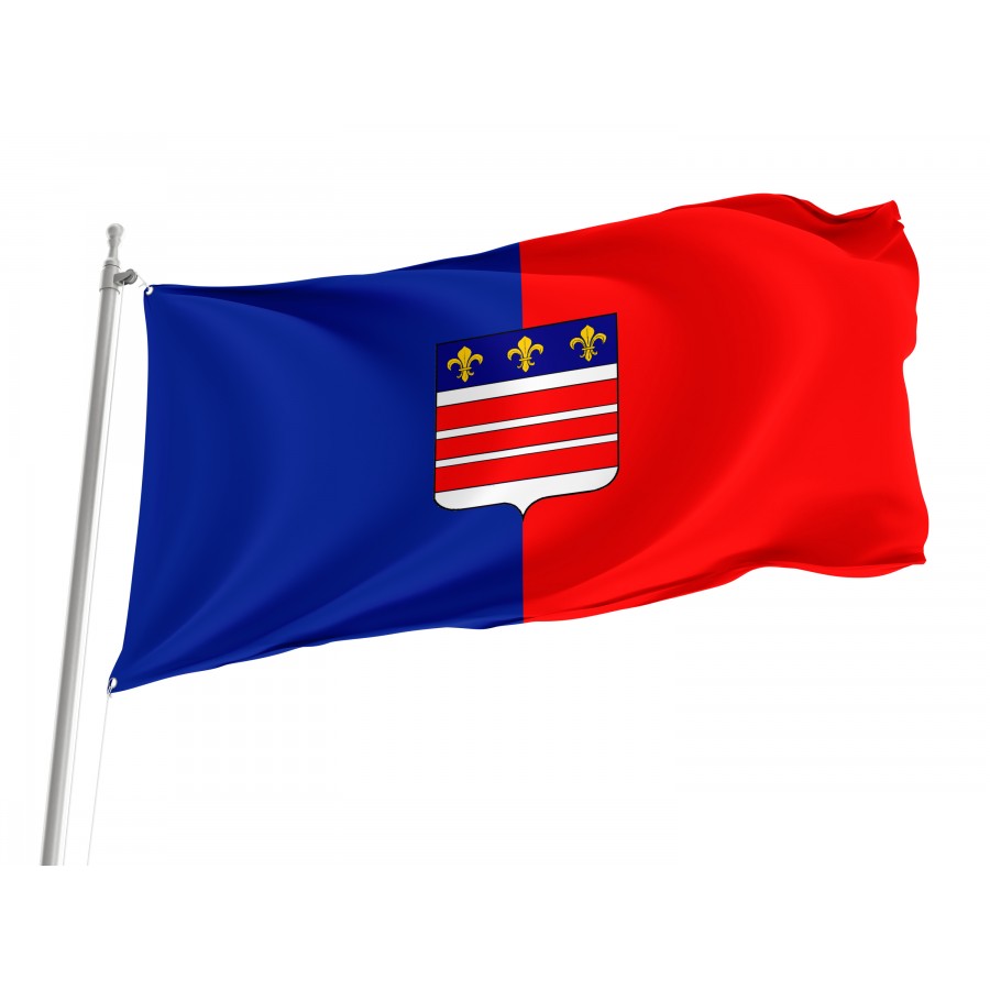 Flag Of Beziers, Patriotic Flags, Unique Design Print, Flags For Indoor & Outdoor Use - High Quality France for Indoor and Outdoor Use