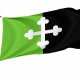 Flag of Bourg-en-Bresse, Patriotic Flags, Unique Design Print, Flags for Indoor & Outdoor Use - Imagine 1
