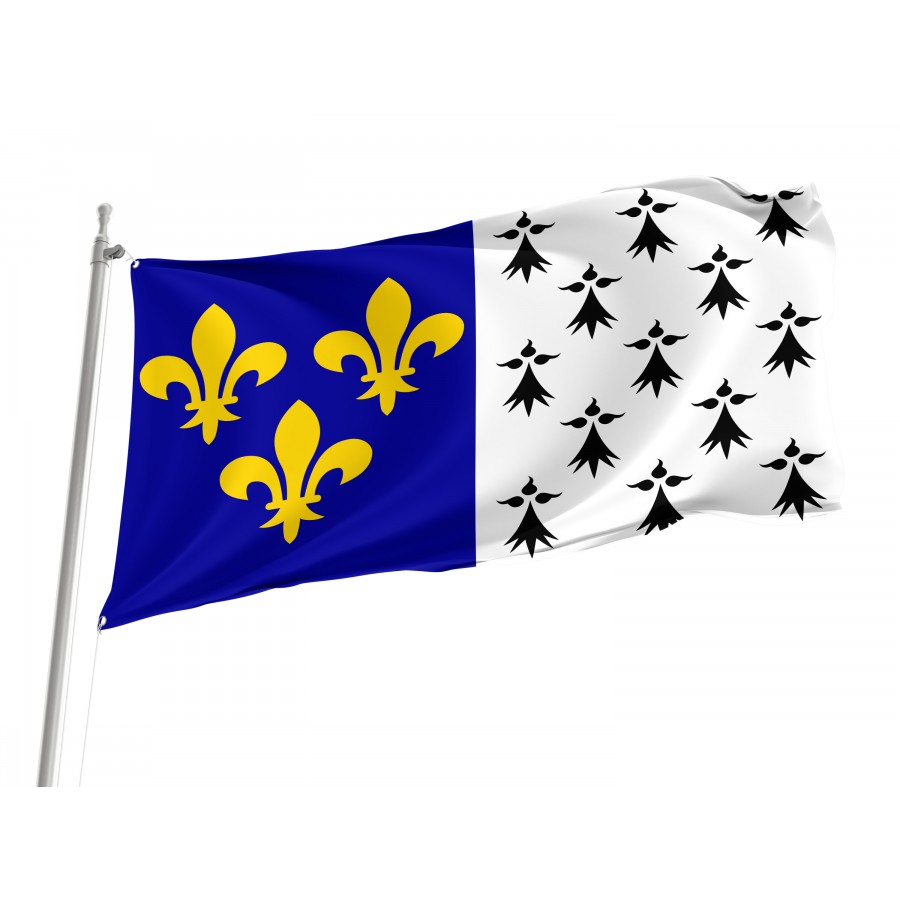 Flag Of Brest, Patriotic Flags, Unique Design Print, Flags For Indoor & Outdoor Use - High Quality France for Indoor and Outdoor Use