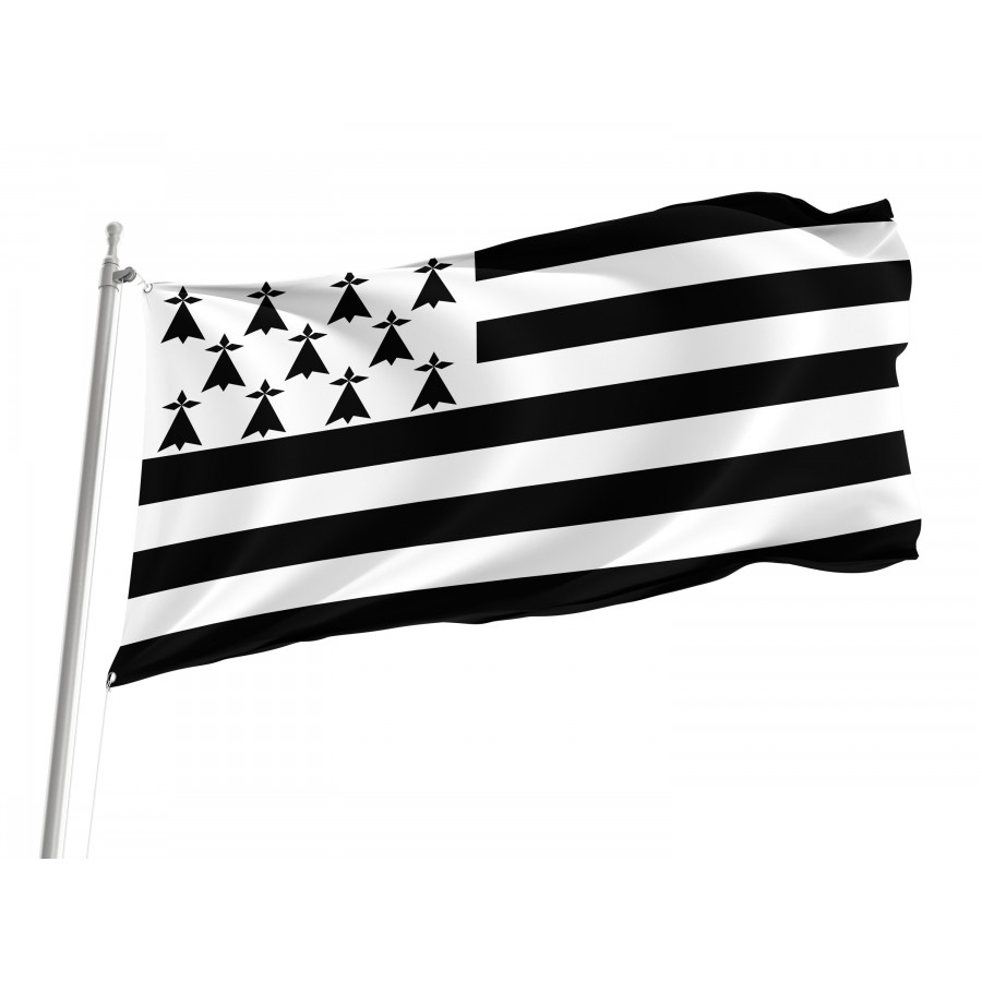 Flag of Brittany, Patriotic Flags, Unique Design Print, Flags for Indoor & Outdoor Use