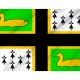 Flag of Brière, Patriotic Flags, Unique Design Print, Flags for Indoor & Outdoor Use - Imagine 2