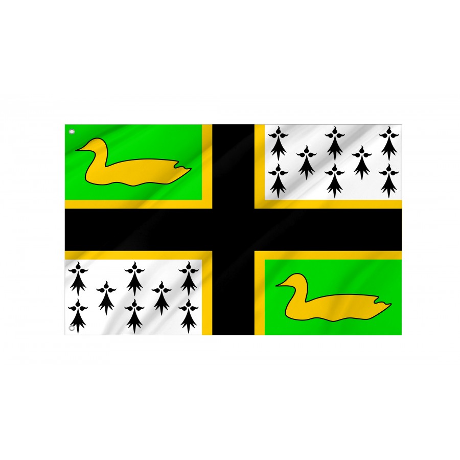 Flag Of Brière, Patriotic Flags, Unique Design Print, Flags For Indoor & Outdoor Use - High Quality France for Indoor and Outdoor Use