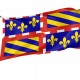 Burgundy Flag for Indoor & Outdoor Use - Imagine 1
