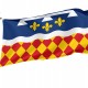 Flag of Charente Department in France, Patriotic Flags, Unique Design Print, Flags for Indoor & Outdoor Use - Imagine 1