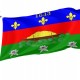 Flag of Coat of arms of Cayenne and of the French Guyana, Patriotic Flags, Unique Design Print, Flags for Indoor & Outdoor Use - Imagine 1