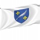 Flag of Commune of Cannes, Patriotic Flags, Unique Design Print, Flags for Indoor & Outdoor Use - Imagine 1