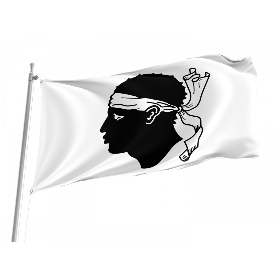 Flag of Corsica, Patriotic Flags, Unique Design Print, Flags for Indoor & Outdoor Use, FR--11