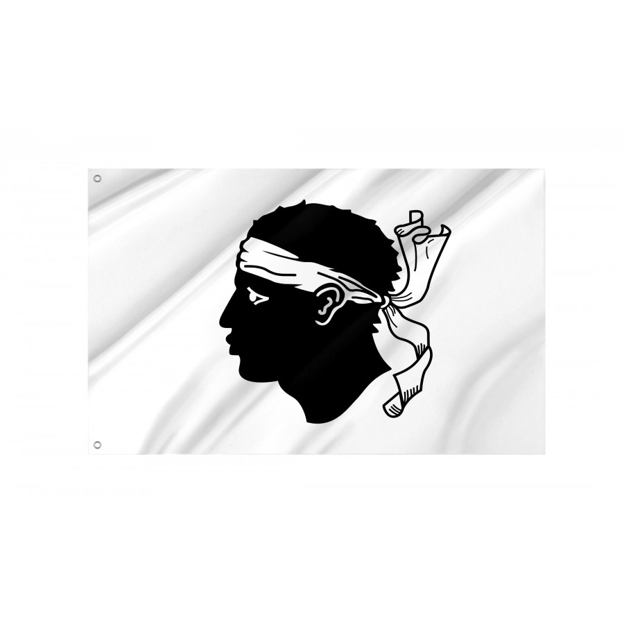 Flag of Corsica, Patriotic Flags, Unique Design Print, Flags for Indoor & Outdoor Use, FR--11