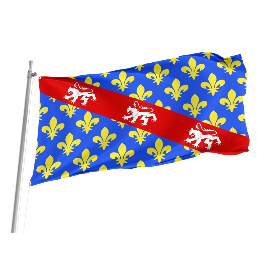 Flag Of Creuse, Patriotic Flags, Unique Design Print, Flags For Indoor & Outdoor Use - High Quality France for Indoor and Outdoor Use