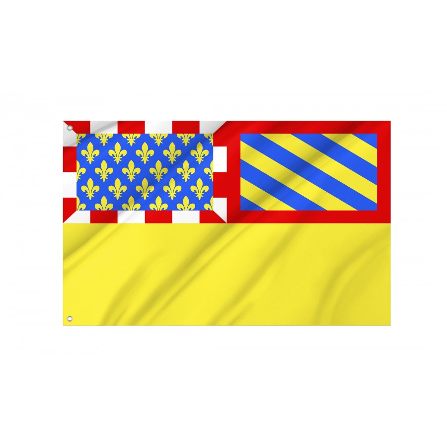 Flag Of Côte-Dor, Patriotic Flags, Unique Design Print, Flags For Indoor & Outdoor Use - High Quality France for Indoor and Outdoor Use